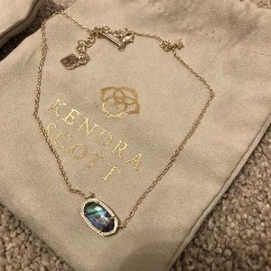 abalone shell Kendra scott brand new necklace